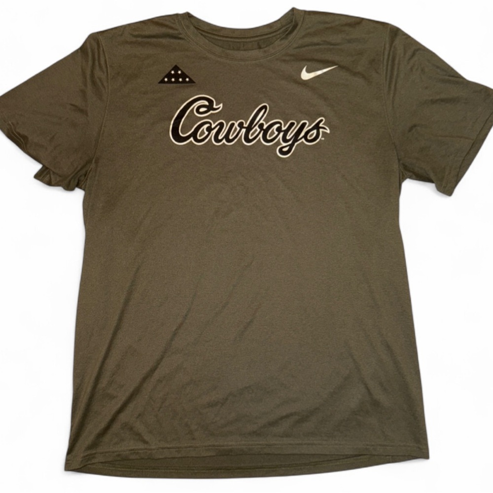 Nike Men's Green Cowboys Short Sleeve Tee